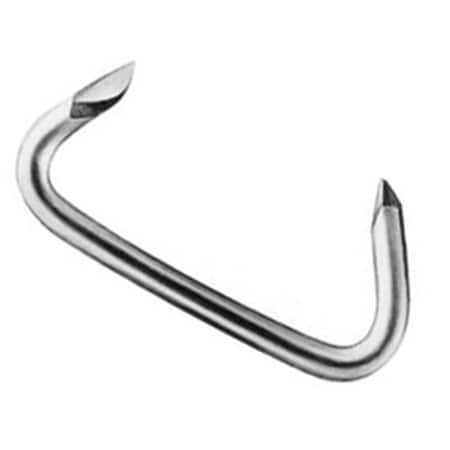 Huyett Hog Ring Staples, 13 ga, Stainless Steel HOGS-003